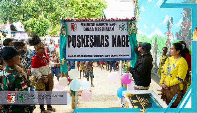 PERESMIAN PUSKESMAS KABE